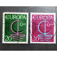 Марки Германия 1966 год Европа СЕРТ