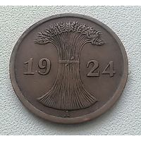 Германия 2 рейхспфеннига, 1924 А 7-10-23