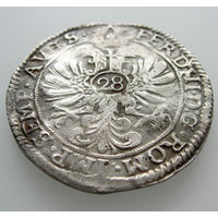 Флорин (28 штюверов, 2/3 талера), Германия, Ольденбург, Антон Гюнтер (1603-1667). C именем Фердинанда III