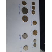 Монеты рпзных стран