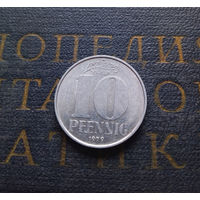 10 пфеннигов 1979 (A) Германия ГДР #04 XF