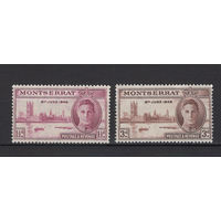 1946 Монтсеррат* Победа серия 2 марки Георг VI
