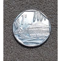Куба 1 песо, 1998 aUNC