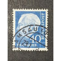 Германия 1957. Профессор Т. Хойсс - Новые размеры и цвета