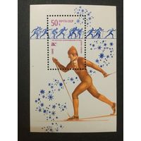 Олимпиада в Лейк-Плэсиде. СССР,1980, блок