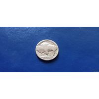 5 центов 1936 год США Бизон (Состояние на фото)