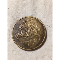10 центов Литва 2009 год
