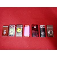 С рубля без мц набор зажигалок 7шт.