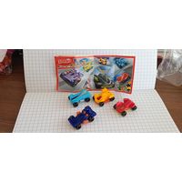 Коллекционные игрушки из Киндер сюрпризов. SPRINTY. SD 263, SD 264, SD 266, SD 267. 15