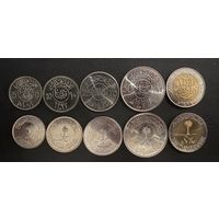 Саудовская Аравия Набор 5 монет UNC