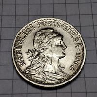 Португалия 1 эскудо 1968 года .