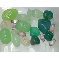 Бусинки из натуральных камней , с рубля !