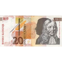 Словения, 20 толаров, 1992 г.