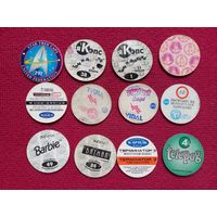 Фишки кепсы caps сборка. Цена за все фишки.