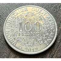 Западная Африка (ВСЕАО) 100 франков, 2012     ( 2-7-6 )