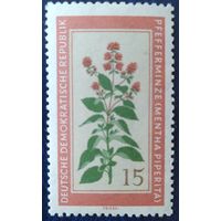 ГДР 1960 цветы 1 из 6