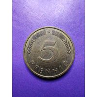 Германия ФРГ 5 пфеннингов 1984 G