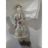 Елочная игрушка СССР снегурочка