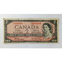 Канада. 2 доллара 1954 г.