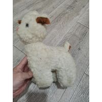 Игрушка мягкая советская барашек