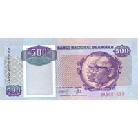 Ангола 500 кванза образца 1991 года UNC p128b