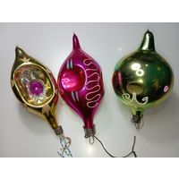 Ёлочная игрушки Фонарики СССР .