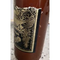 Бутылка керамика рижский бальзам СССР, 80-ые годы. 0,3 л.