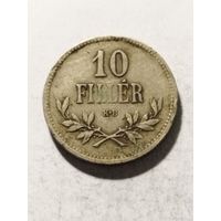 Венгрия 10 филлер 1915