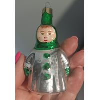 Елочные игрушки, стекло, ребенок, девочка