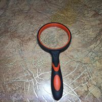 Лупа с ручкой увеличение 6х, диаметр 65 мм