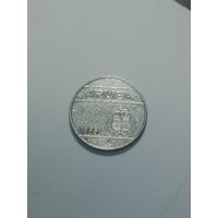 Аруба 25 центов 1995 года .