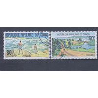 [1402] Конго 1980. Туризм.Ландшафты. Гашеная серия.
