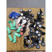 Ключи электронные чипы для домофонов, сигнализаций, старт с 10 руб