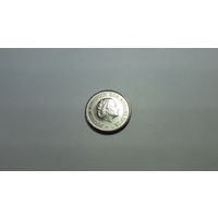 25 центов 1968 г. Нидерланды, королева Юлиана. Внимательно читайте объявление.