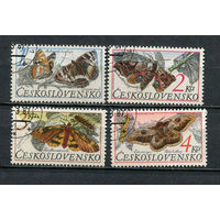 Чехословакия - 1987 - Бабочки - [Mi. 2902-2905] - полная серия - 4 марки. Гашеные.  (Лот 66HS)-TG3P12