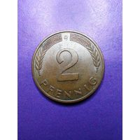 2 пфеннинга 1979 D