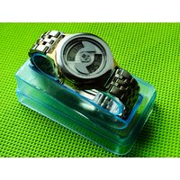 Наручные электронные часы Электроника ЧН-78 (Интеграл) с браслетом, экспериментальная партия. Интересный, контрастный, индивидуальный дизайн!!! Торг.