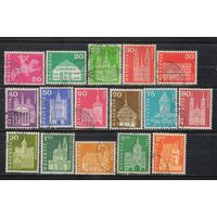 Швейцария 1960-68 Культовые здания Стандарт #699-1,703-5,707-10,802,863,881-2,884