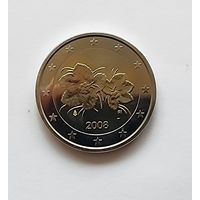 Финляндия 2 евро, 2008 UNC