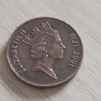 Фиджи 2 цента 2001г.