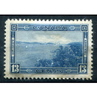 Британские колонии - Канада - 1938г. - ландшафты, архитектура, 13 с - 1 марка - MH [Mi 205]. #3-WB-96-A-2