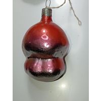 Ёлочная игрушка  - Дедок Боровичек . СССР  .