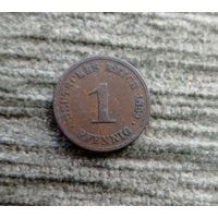 Werty71 Германия 1 пфенниг 1899 А