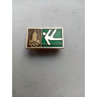 ЗНАЧОК ОЛИМПИАДА-80 ПРЫЖКИ