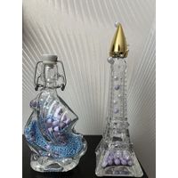 Пара сувениров из минибутылочек Французский прованс и кораблик с ароматизированным наполнением ТОРГ