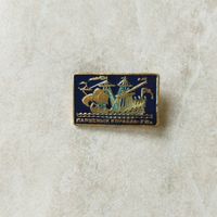 Значок. Парусный корабль.  XVI век.