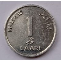 Мальдивы, 1 лари, 2012 год, XF