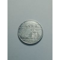 Аруба 25 центов 1997 года .