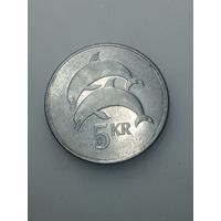 Исландия 5 крон  2007  года .