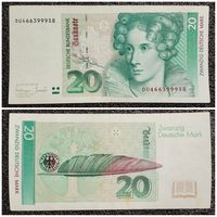 20 марок ФРГ 1993 г.
